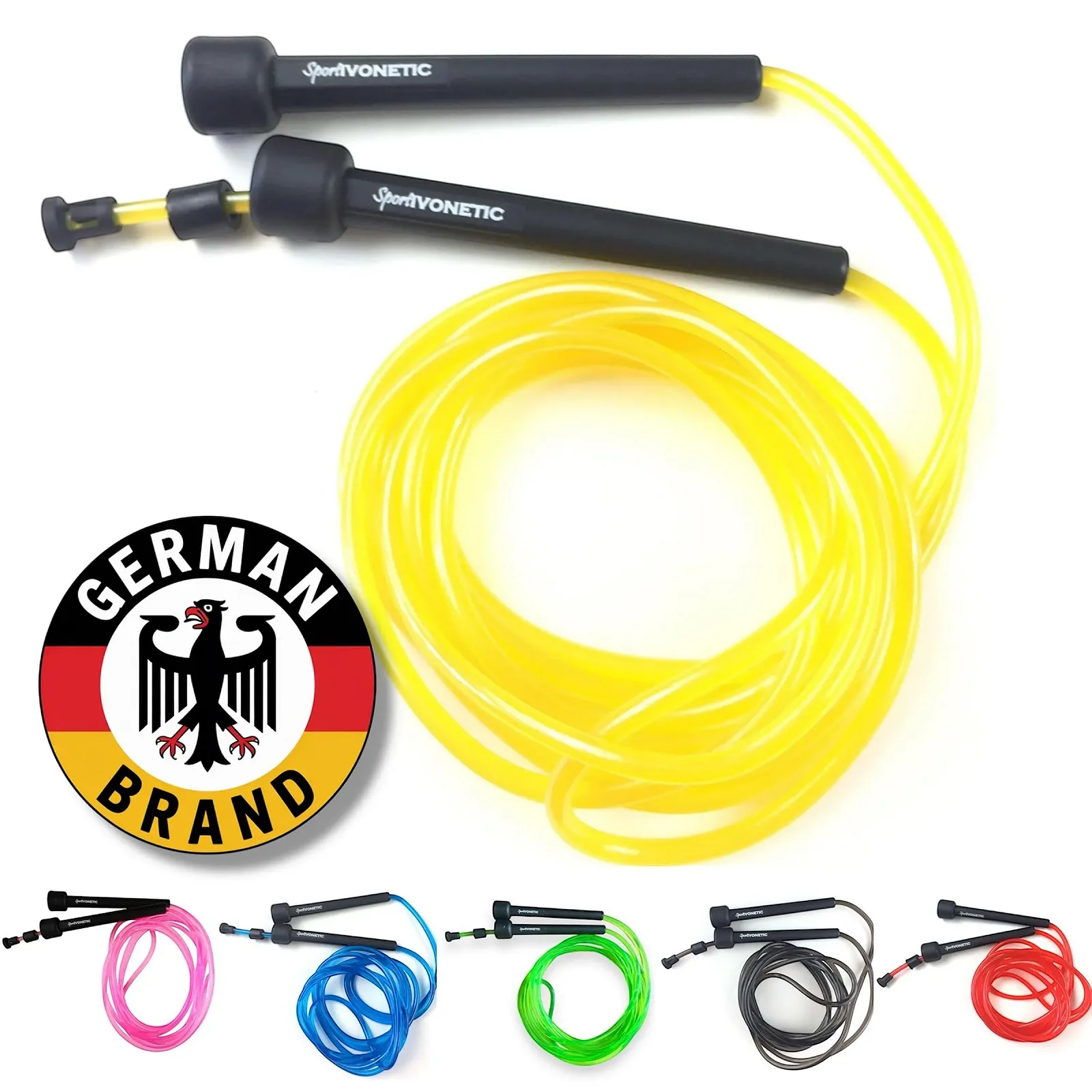 Скакалка Speed Rope для дорослих та дітей Регульована, фото №1