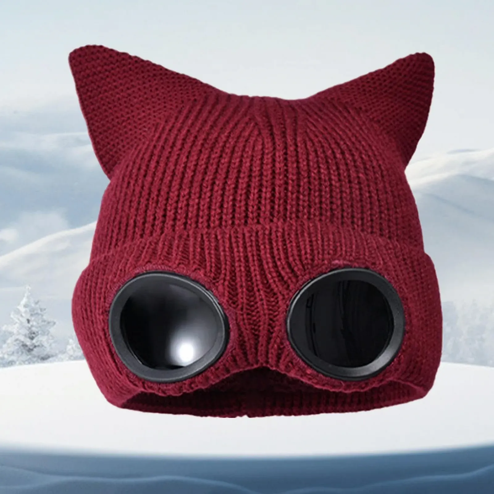 Шапка з окулярами Duroecsain, фото №7