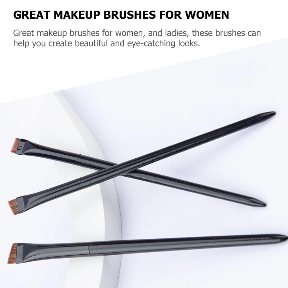 Пензлі Beavorty для макіяжу очей, тонкий вигнутий, фото №7