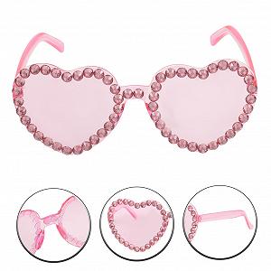 Набір сонцезахисних окулярів VALICLUD, 5 шт, дерев'яні бокси для рукоділля, безкаркасні окуляри, костюми, маскарад, ювілейні модні сонцезахисні окуляри, прикраси для акваріумів, чарівні прикраси для окулярів, фото synthetic.ua - Фото 1