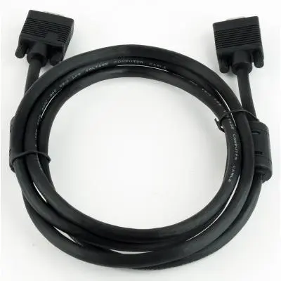 Кабель мультимедийный VGA M/F 1.8m Cablexpert (CC-PPVGAX-6B), фото №2