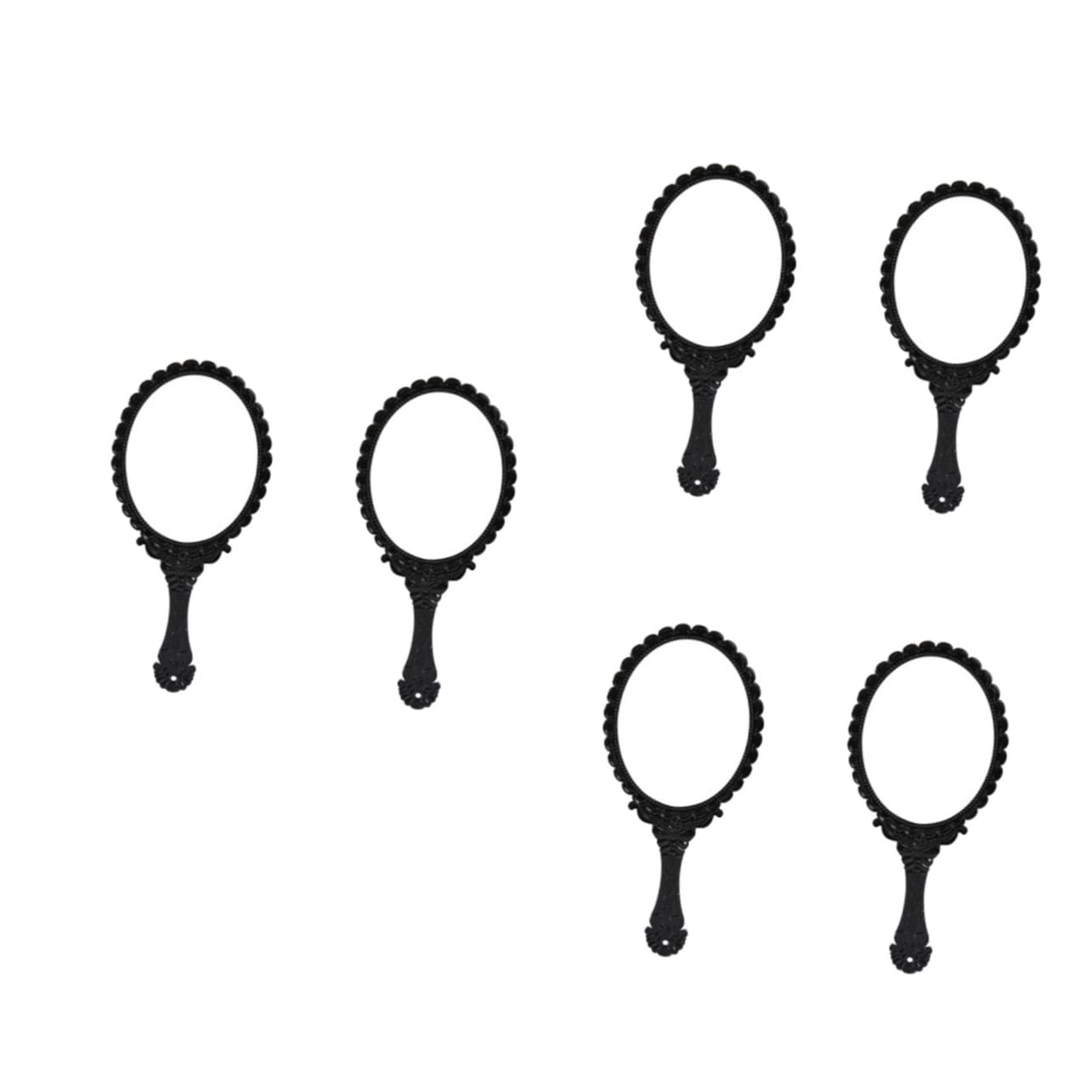 Зеркало Angoily Schminktischspielgel Vintage Косметическое с узором Ручное, фото №1