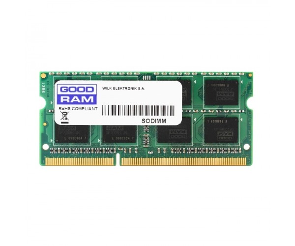 Пам'ять SO-DIMM DDR3 8Gb 1600 MHz Goodram 1.35V (GR1600S3V64L11/8G), фото №1