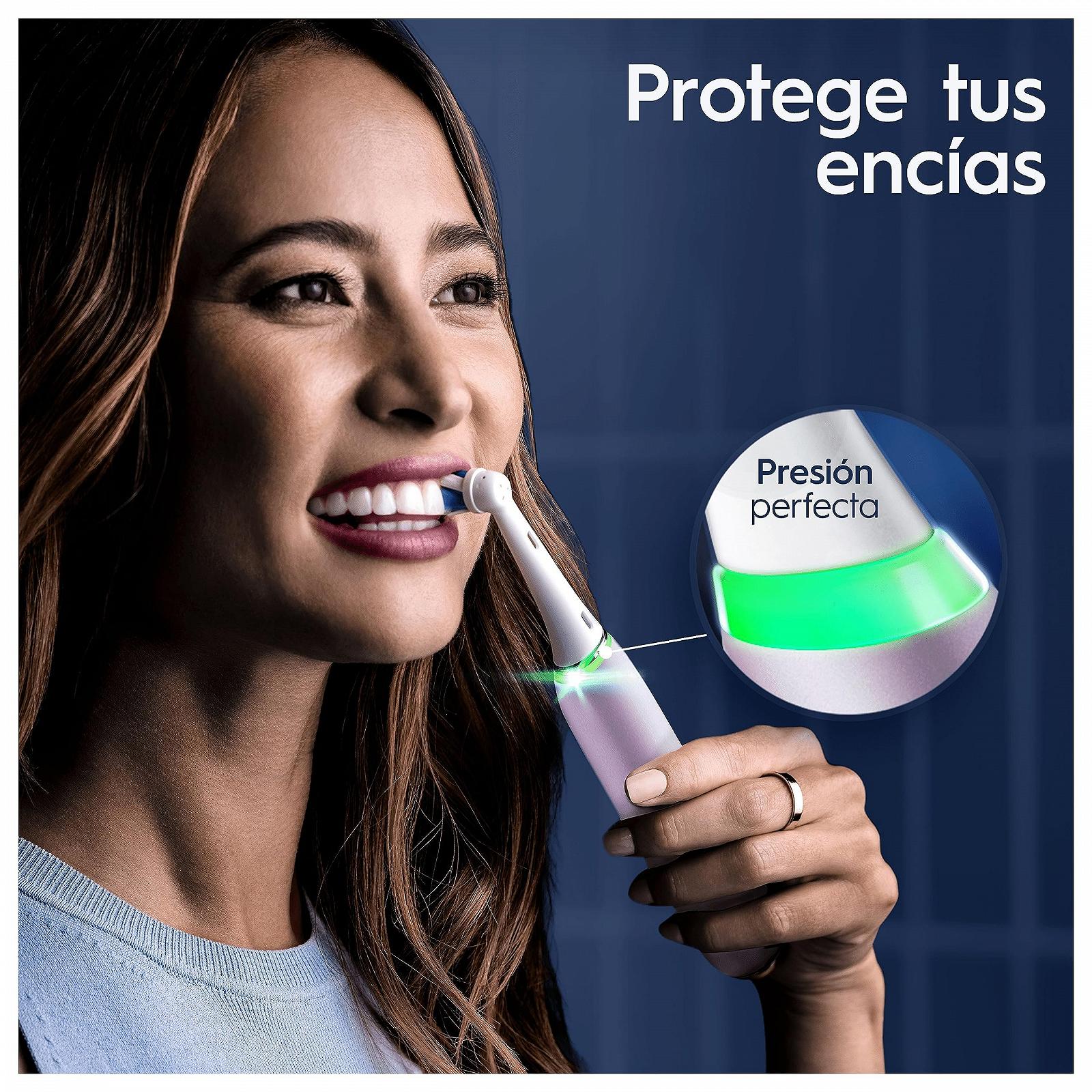 Зубная щетка электрическая Oral-B iO 9 Rose Quartz с 2 насадками и 1 дорожным зарядным устройством, фото №3