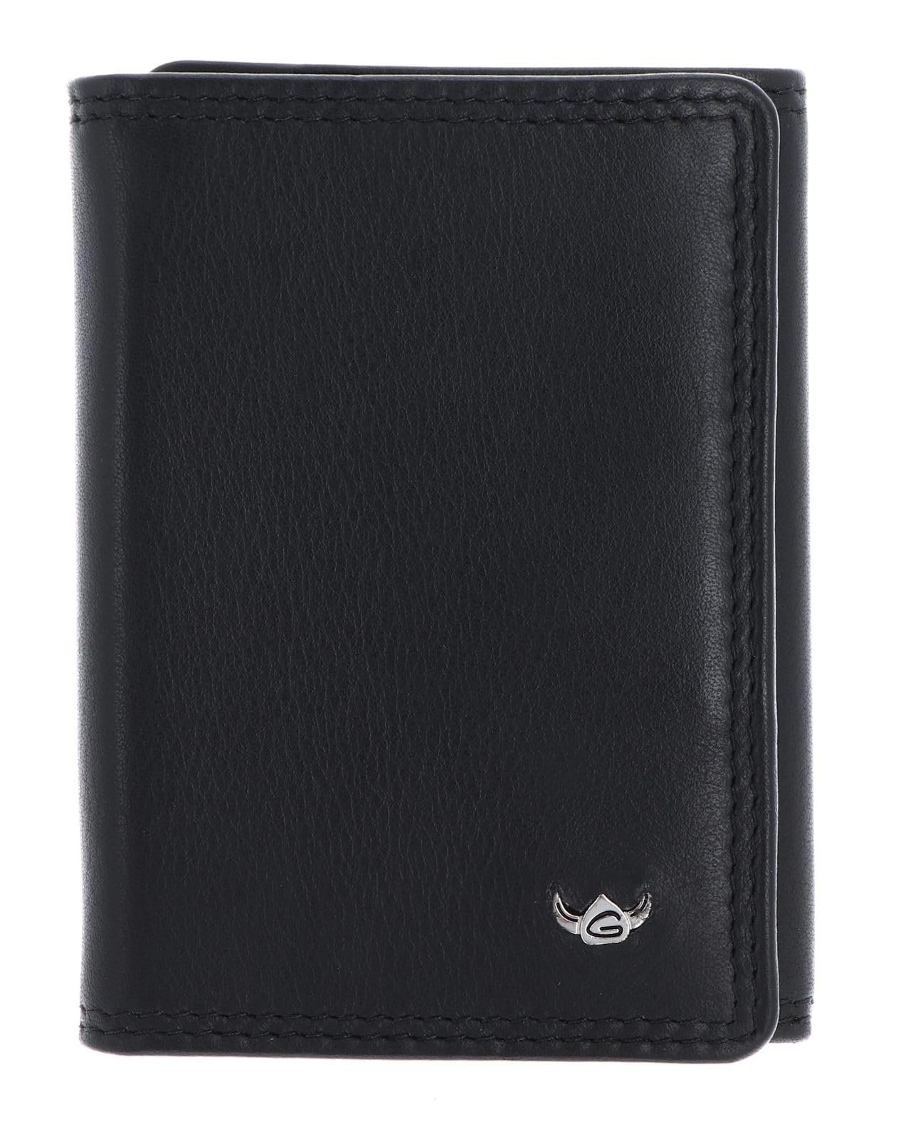 Кошелек Golden Head Polo RFID Protect Petite Billfold Coin Черный, черный, Классический, фото №6