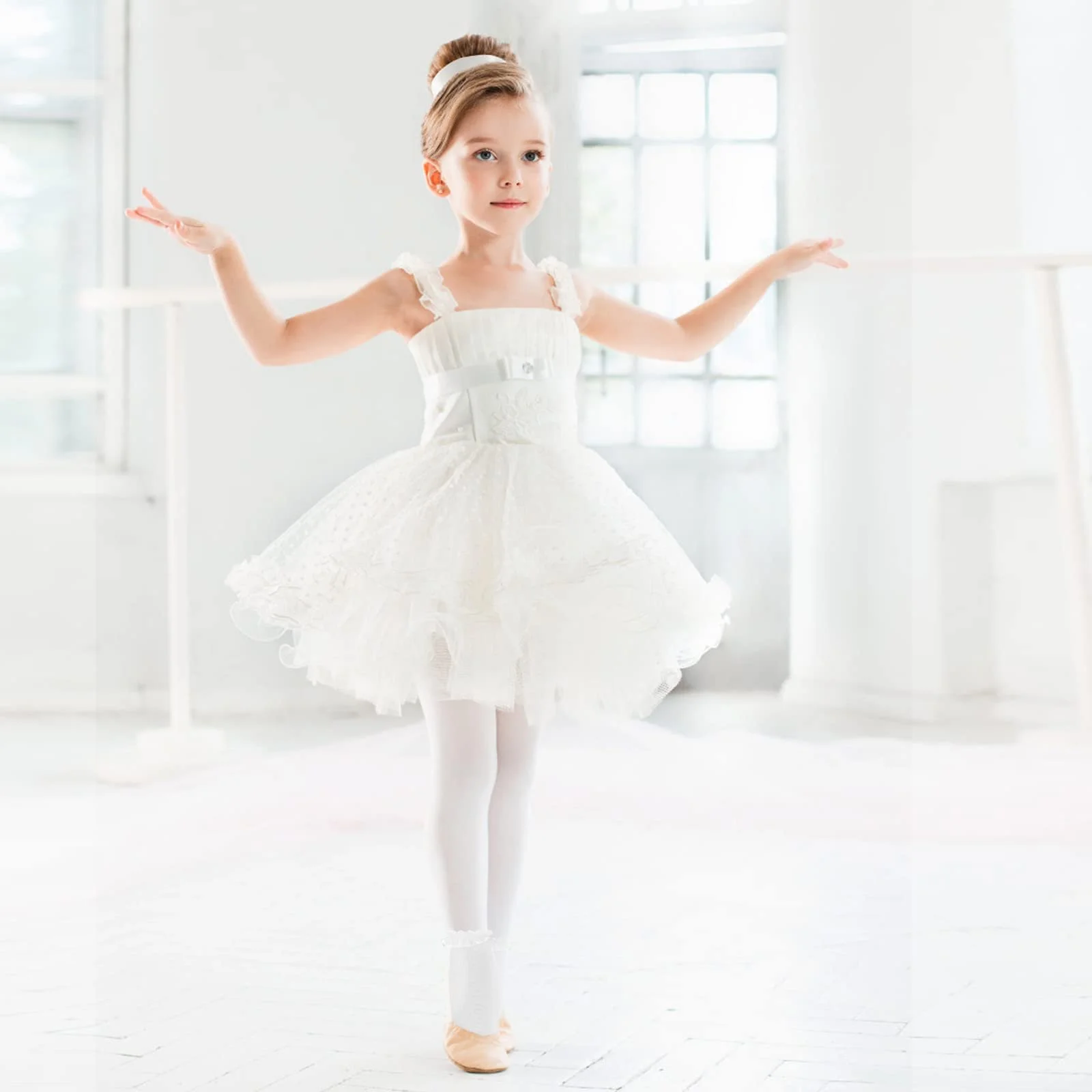 Шкарпетки Sibba з мереживними вставками та рюшами, фото №6