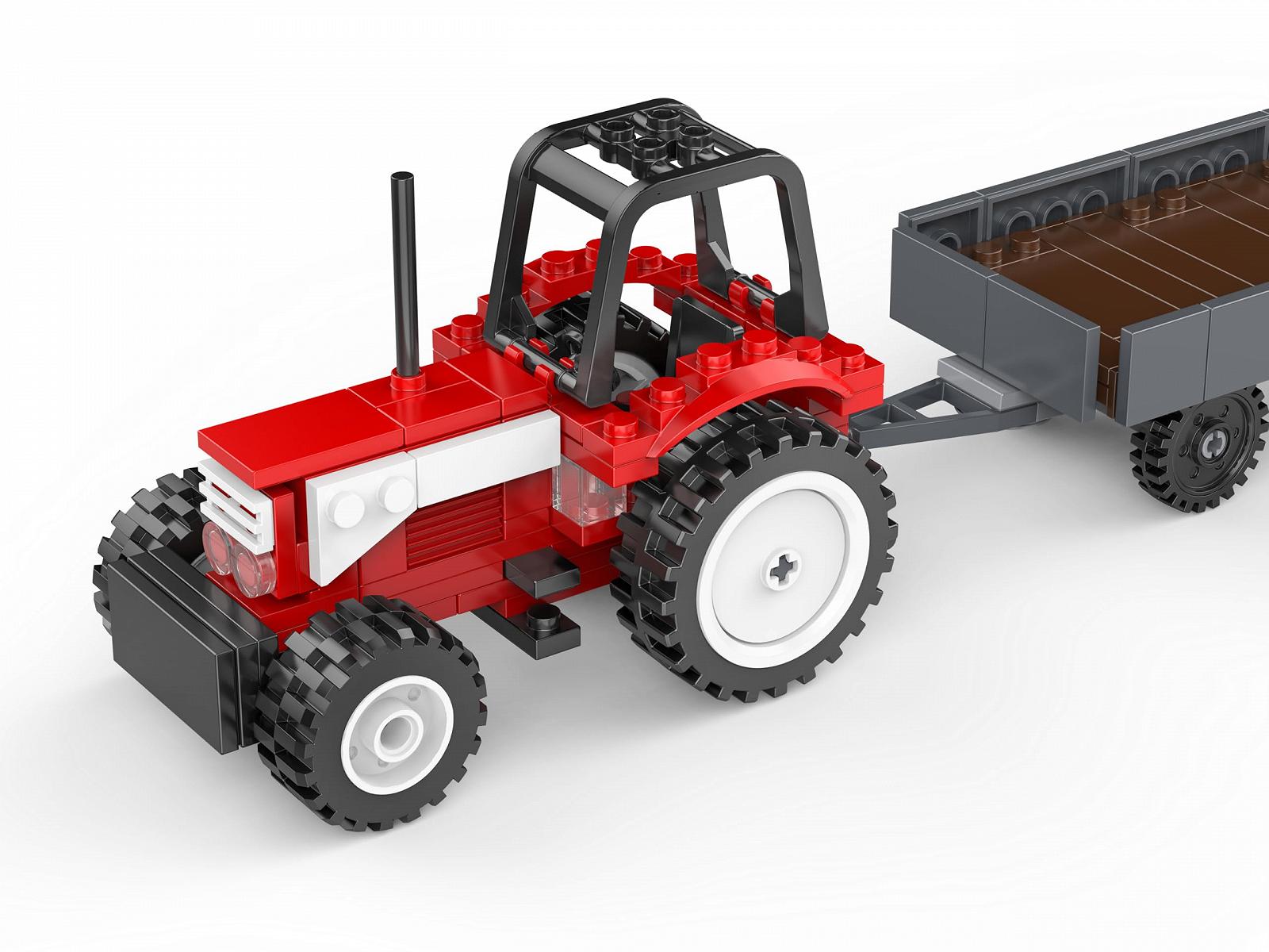 Тягач Kiddicraft KC1110 Большой с прицепом, фото №4 Тягач Kiddicraft KC1110 Большой с прицепом, фото №4