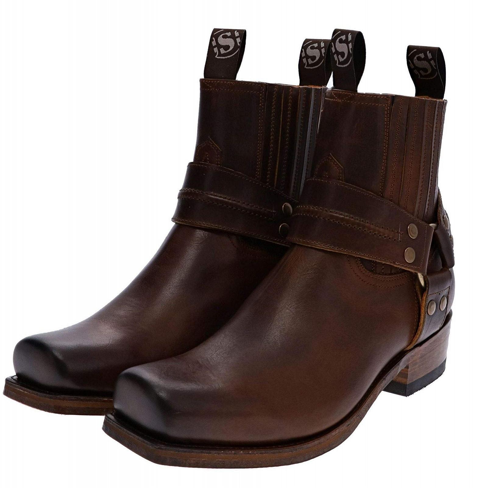Черевики Biker Boots FB Fashion Unisex Blues Low Коричневий, фото №2