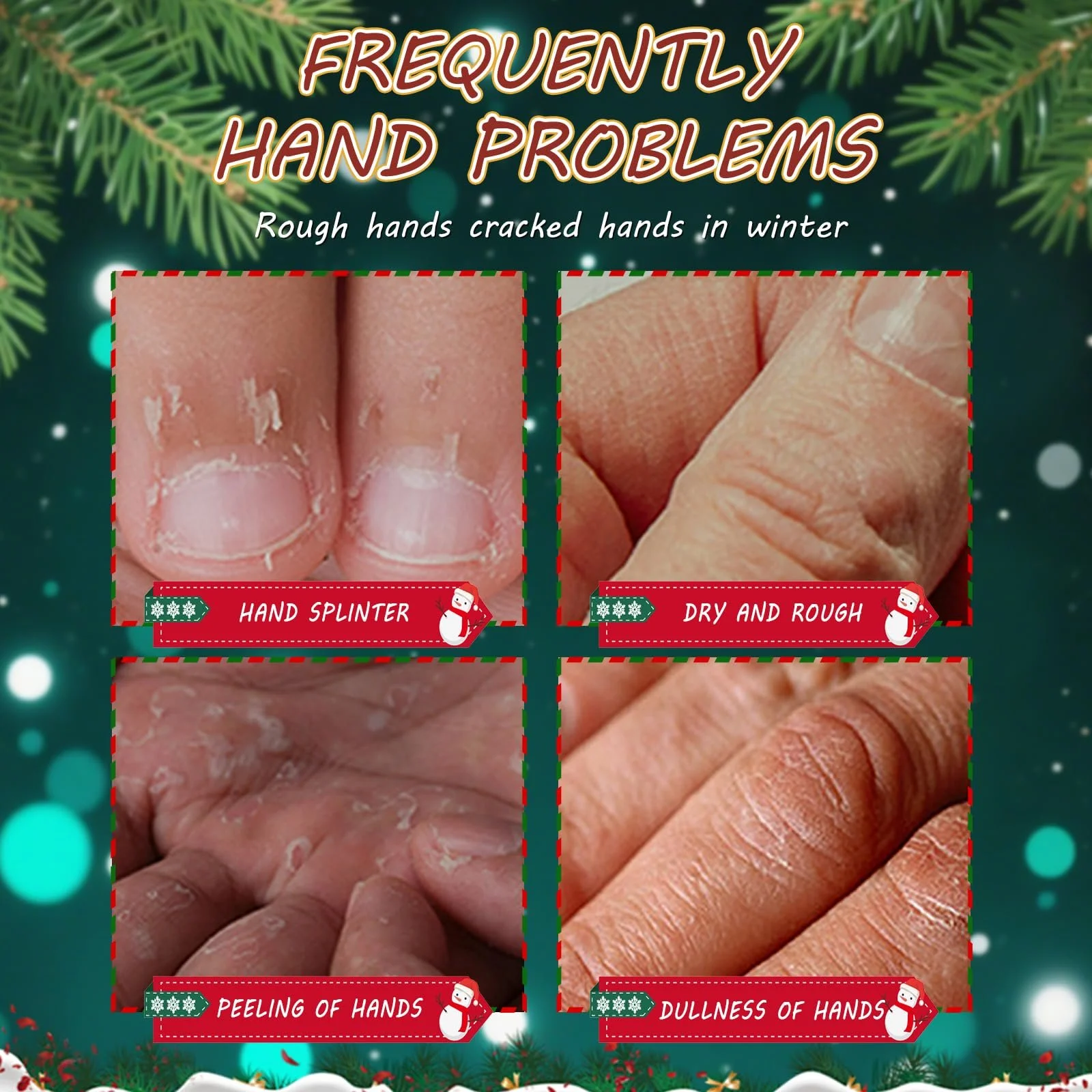 Крем для рук Різдвяний набір Міні 60 x 4 мл, фото №4