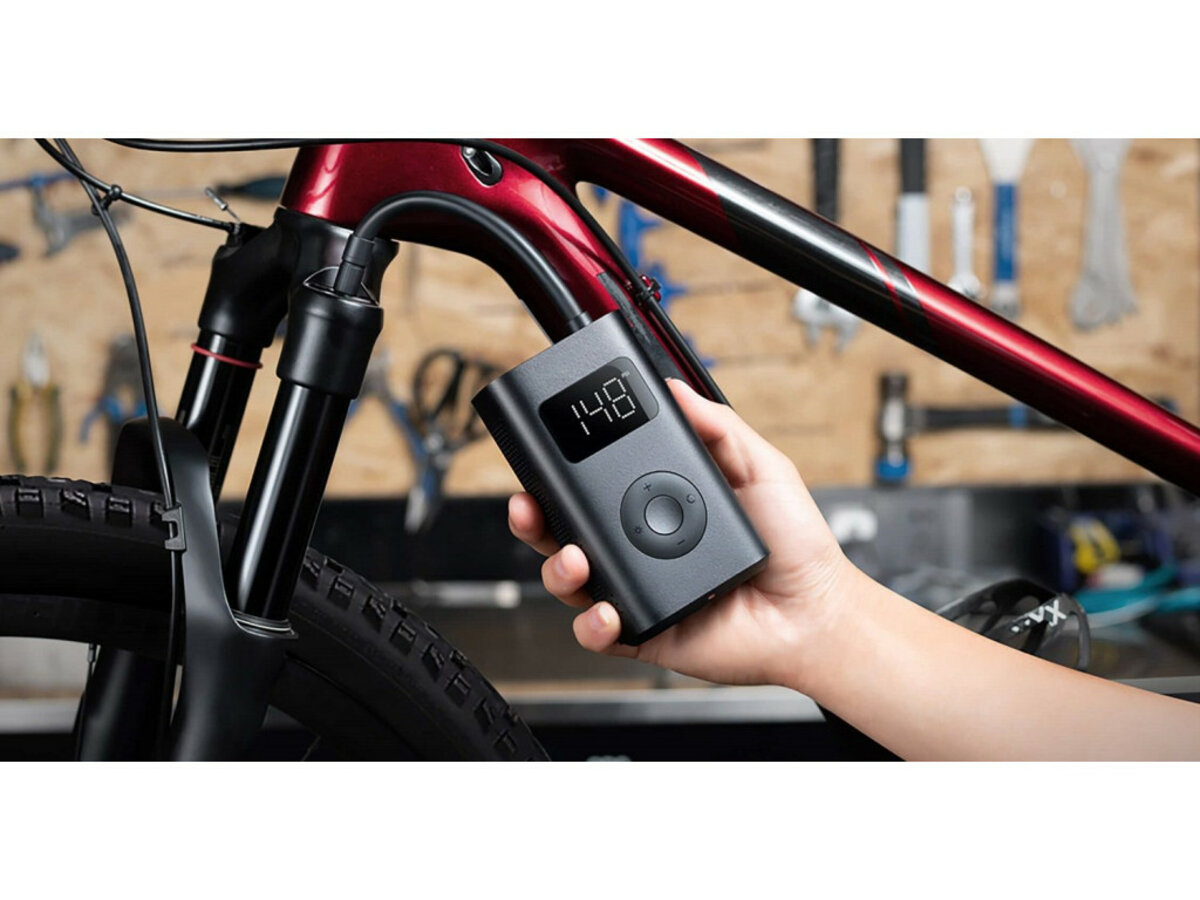 Автомобільний компресор Xiaomi Portable Electric Air Compressor 1S BHR5277GL, фото №7