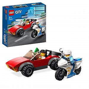 Конструктор LEGO City Police Chase з поліцейським мотоциклом - Фото 1