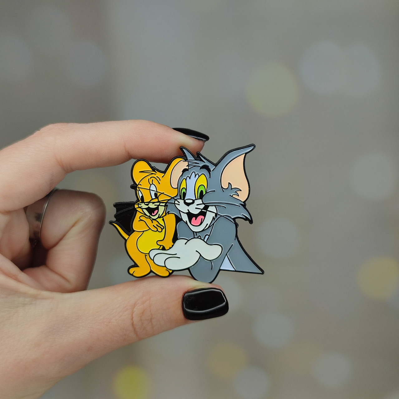 Металлический значок пин Том и Джерри Tom and Jerry, фото №1