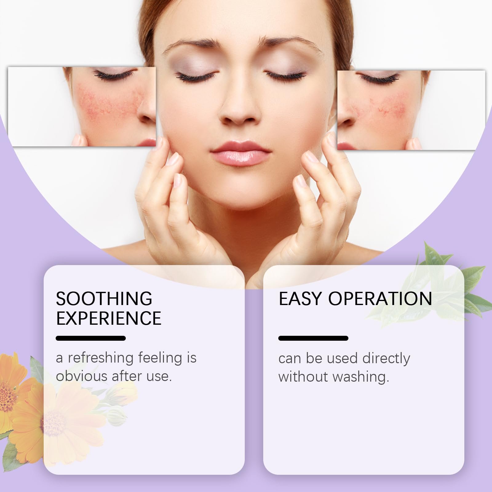 Успокаивающие патчи с магнием Quick Calming, очищающие патчи против прыщей, фото №3