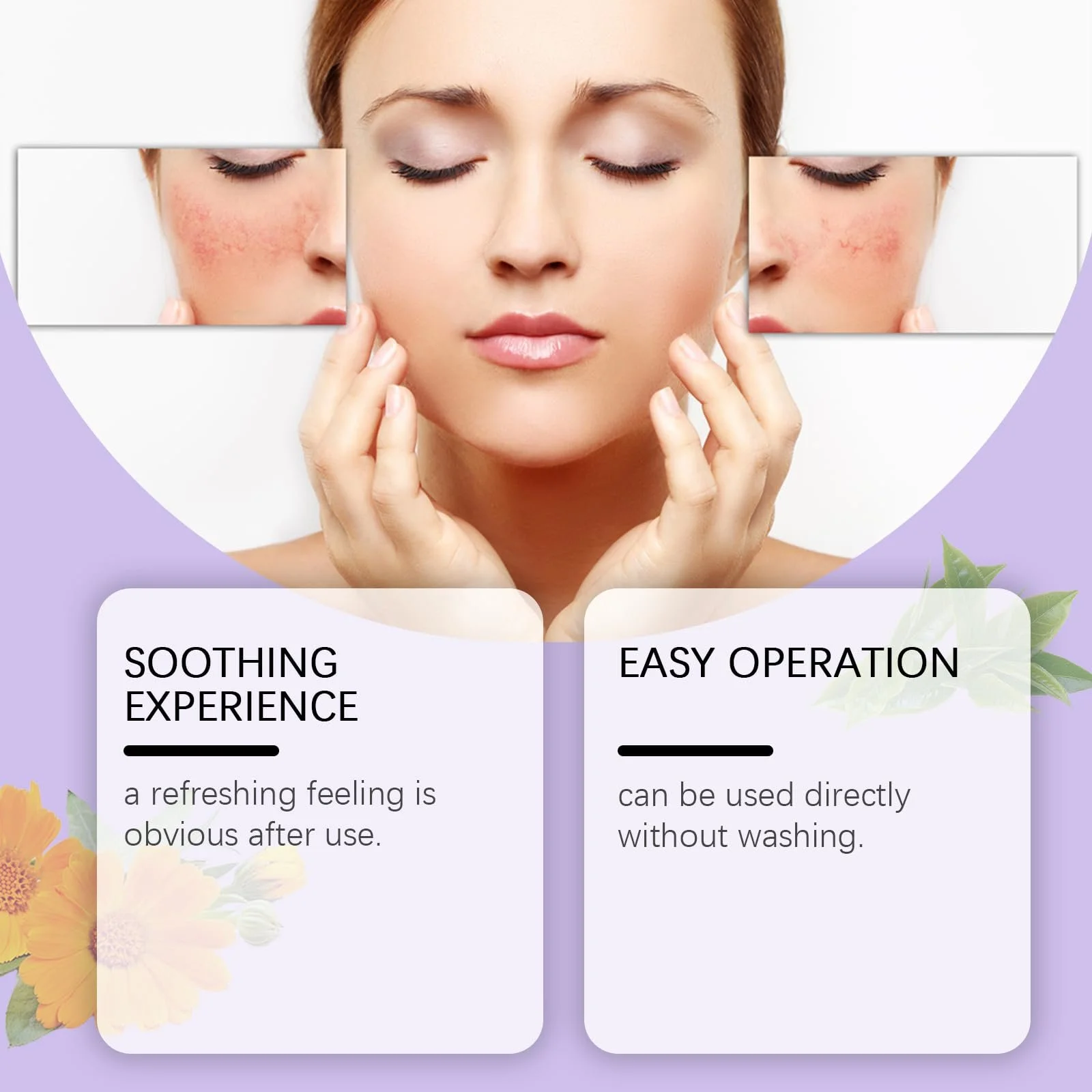 Заспокійливі патчі з магнієм Quick Calming, очищаючі патчі проти прищів, фото №3