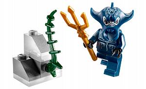 Конструктор Лего LEGO Atlantis Воин-скат (8073) synthetic.ua - Фото 1
