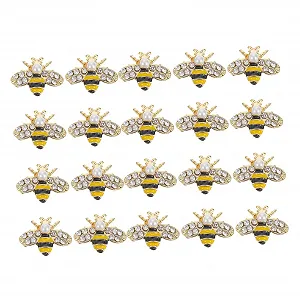 Украшение для ногтей Пчела WOONEKY 20 штук - Фото 1