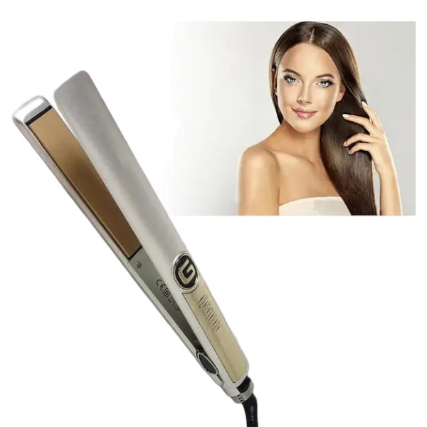Утюжок-выпрямитель для волос Geemy GM-416 Серый, фото №1 Утюжок-выпрямитель для волос Geemy GM-416 Серый, фото №1