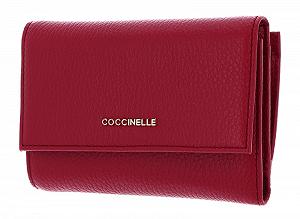 Кошелек Coccinelle Flap Кожаный Сангрия - Фото 1
