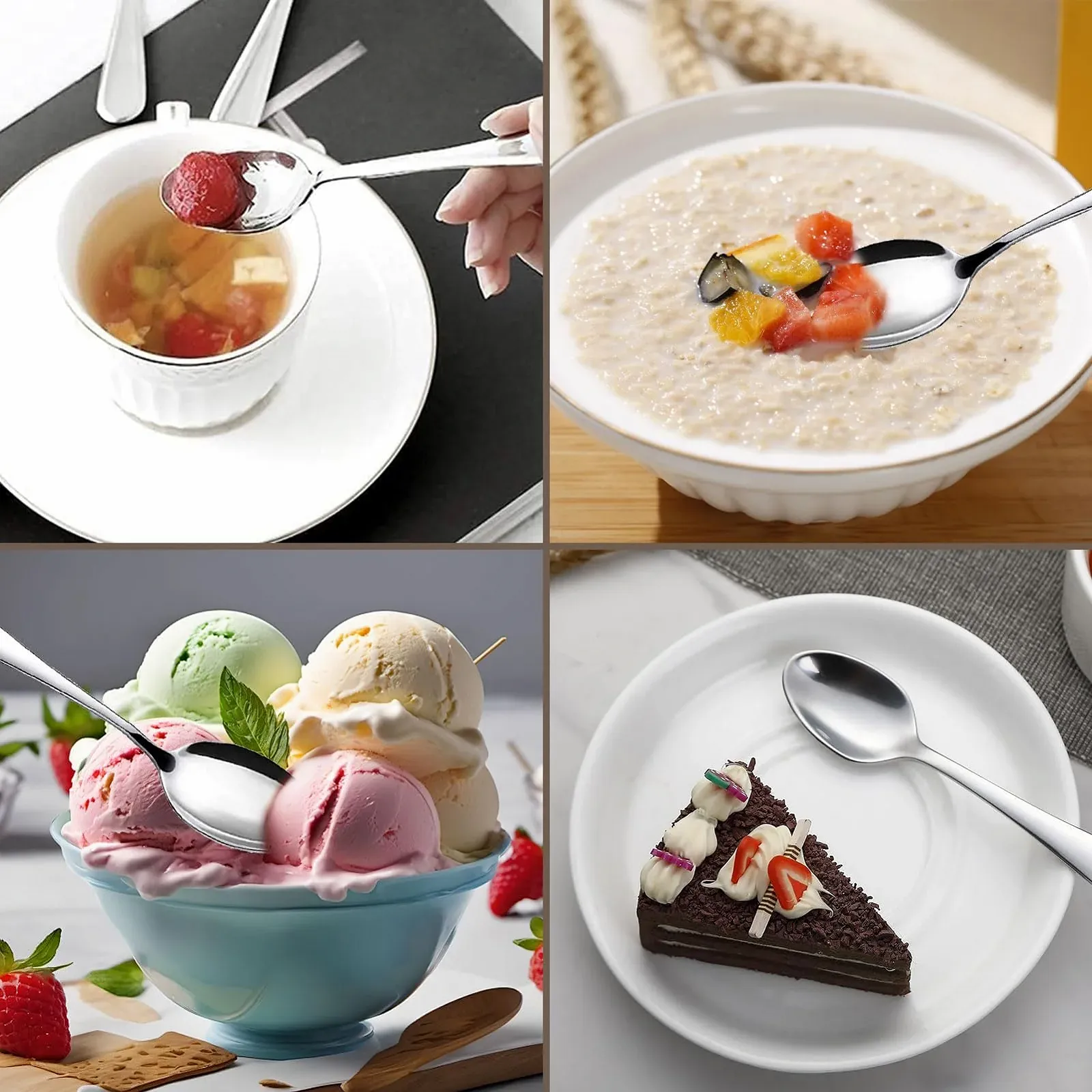 Набір з 12 кавових ложок, чайних, фото №5