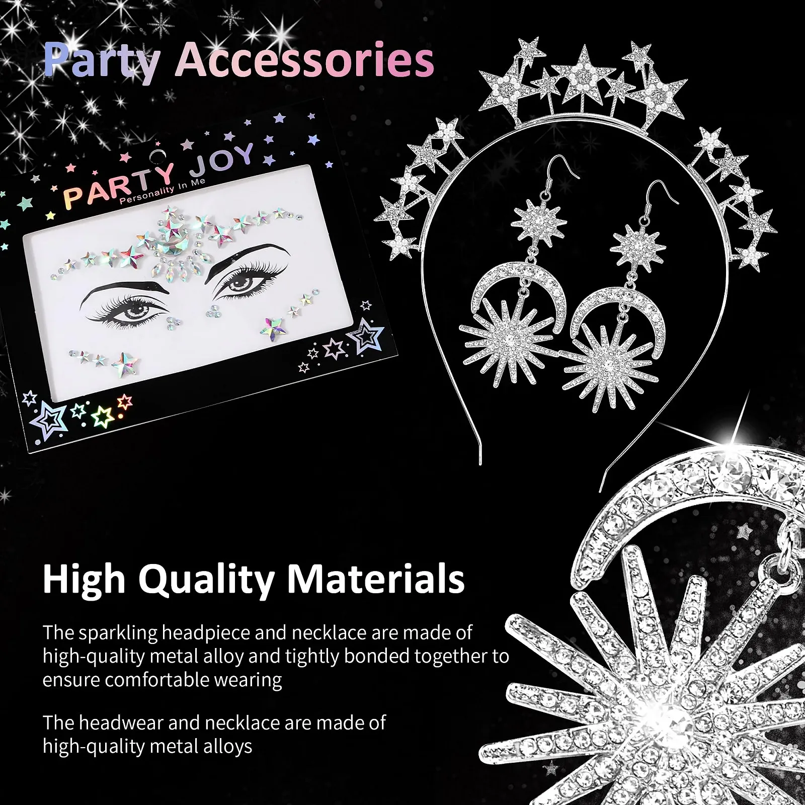 Обруч на голову YiliYa для карнавальної вечірки, фото №2