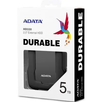 Внешний жесткий диск 2.5" 5TB ADATA (AHD330-5TU31-CBK), фото №4