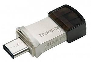 Флешка Flash Drives Transcend JetFlash 890 128GB TS128GJF890S Silver 6662408 synthetic.ua - Фото 1