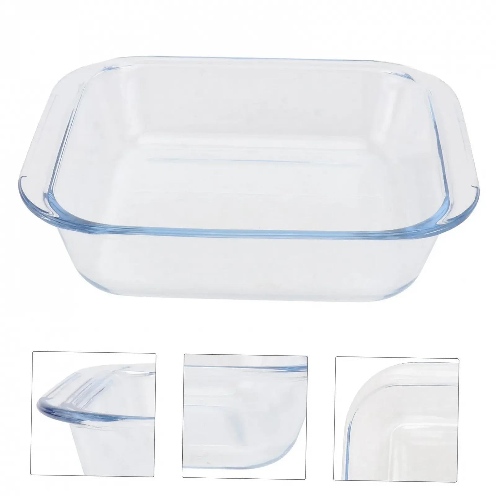 Форма для выпечки iplusmile термостойкая стеклянная прямоугольная для духовки и микроволновой печи, фото №7