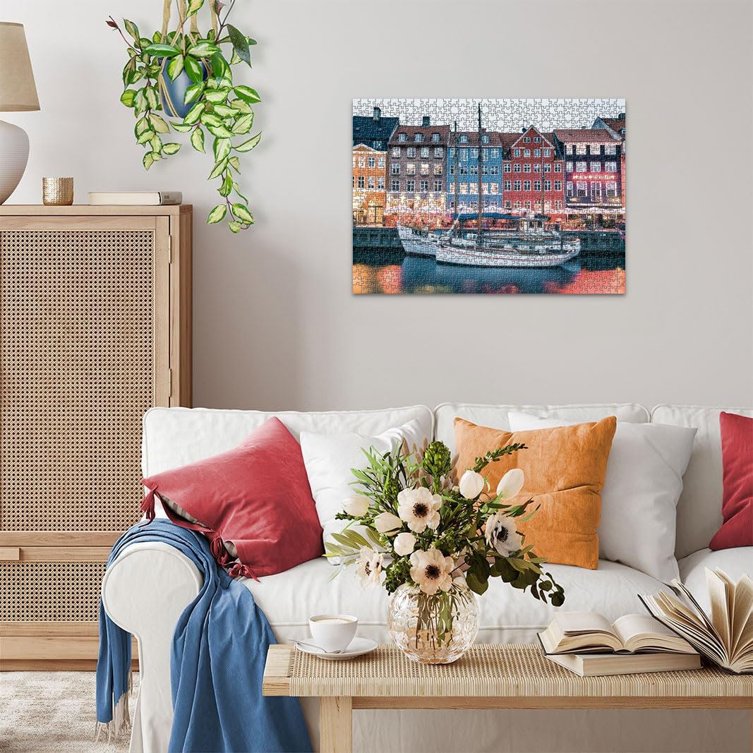 Пазл Ravensburger Scandinavian Places, Copenhagen 12000111 1000 елементів 14+ років Копенгаген Данія, фото №5