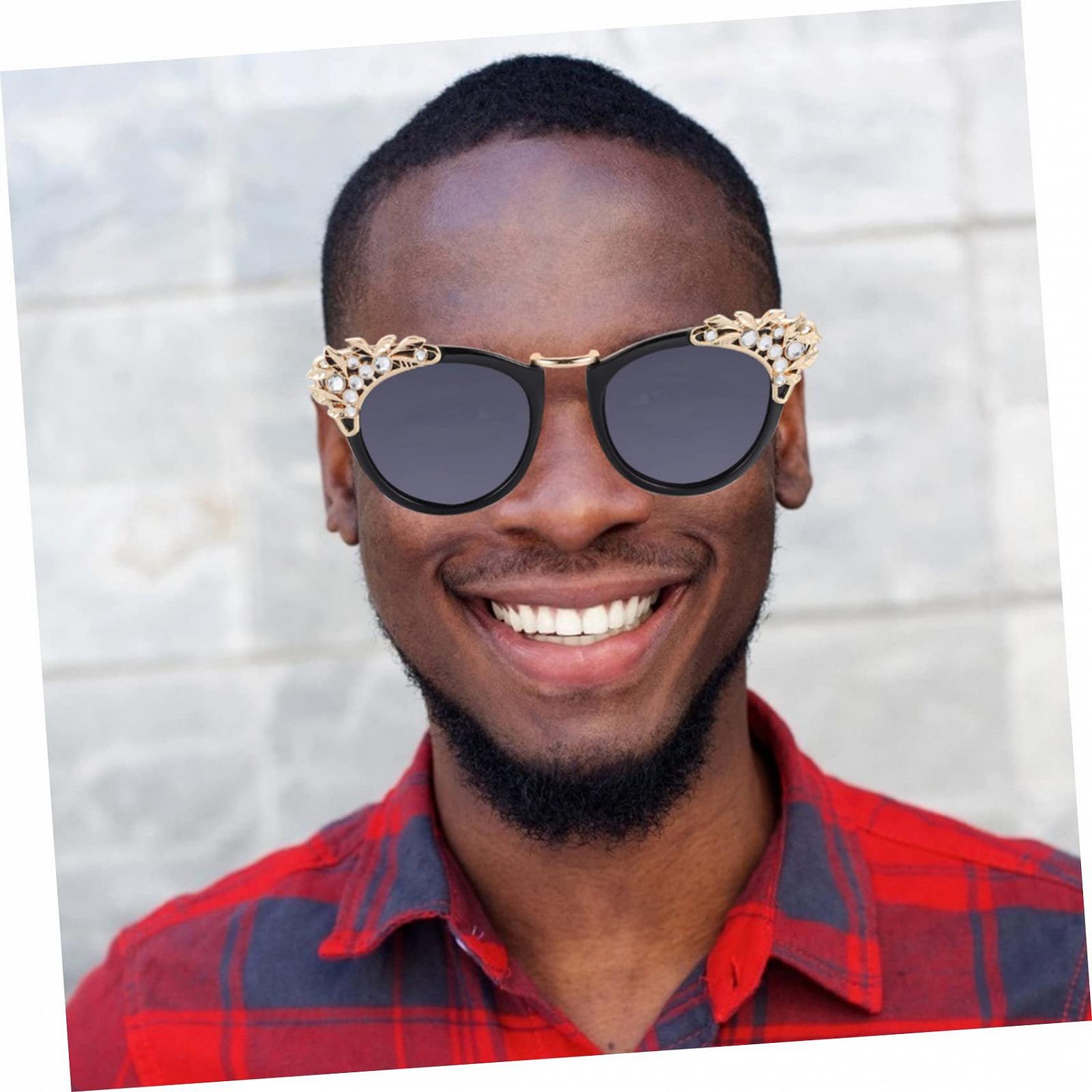 Сонцезахисні окуляри Diamant PACKOVE 5St Retro-окуляри schnapsgläser Vintage літні, фото №2