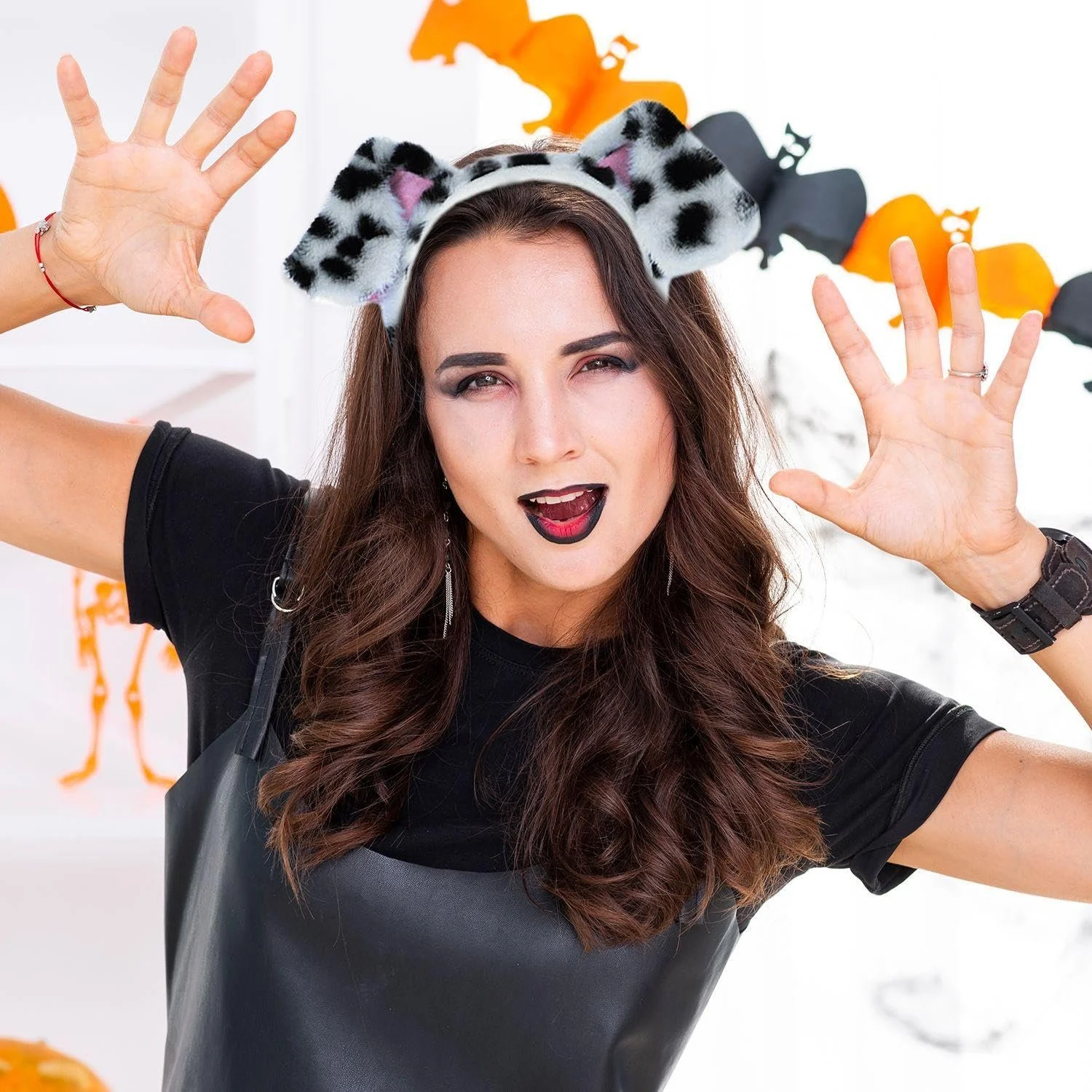 Обруч Вуха собаки Плюшевий, фото №4