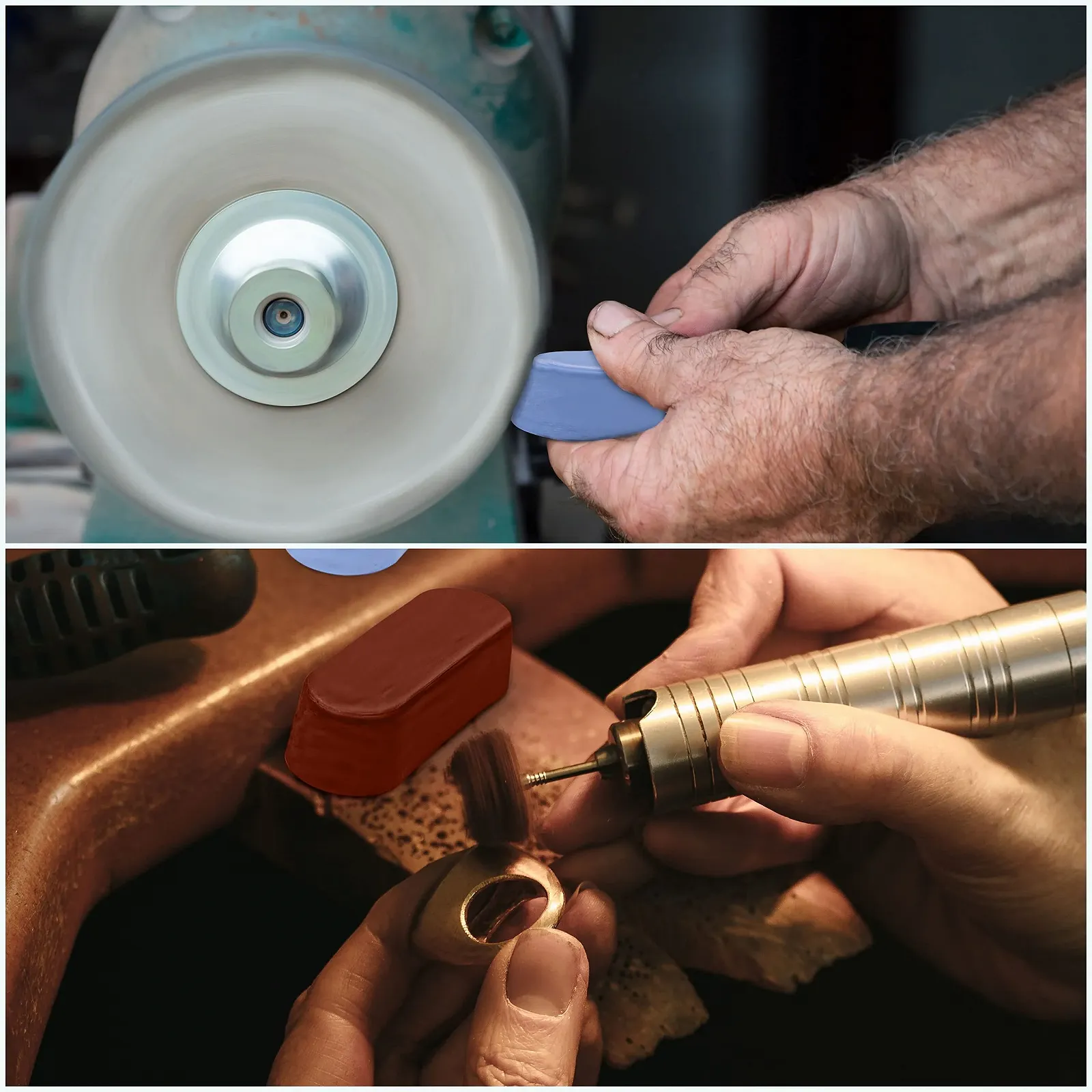 Набір полірувальних паст Belle Vous 8 шт. для шкіри та металу різнокольоровий, фото №7