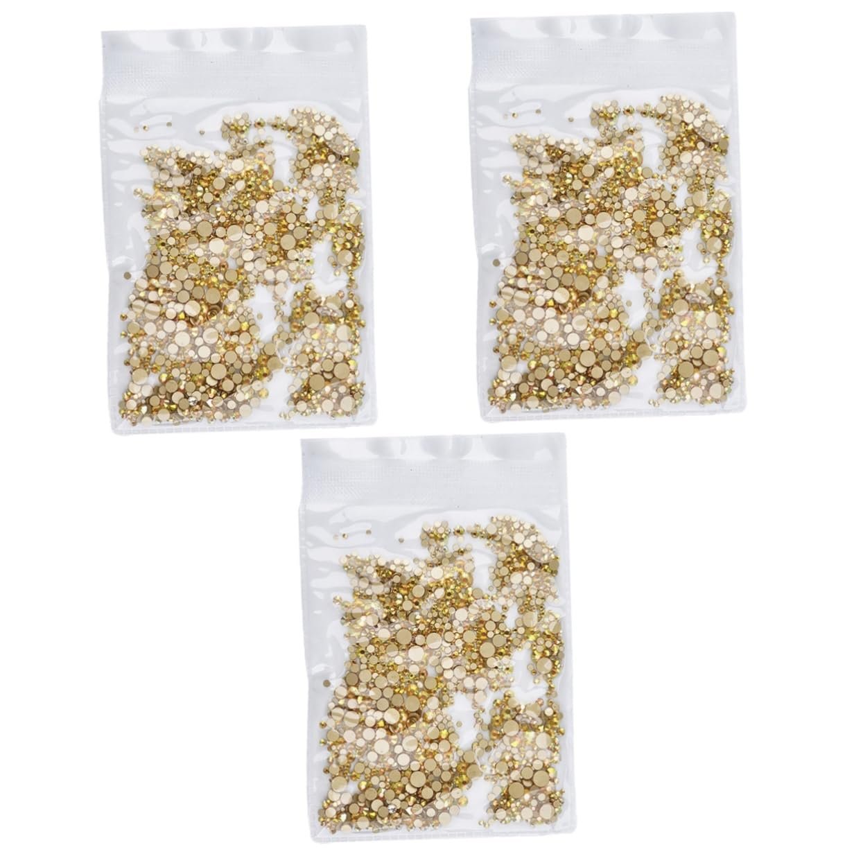 Стразы для ногтей POPETPOP 4320 штук, хрустальные стразы для ногтей, аксессуары для маникюра, украшения для ногтей, бриллианты, фото №1
