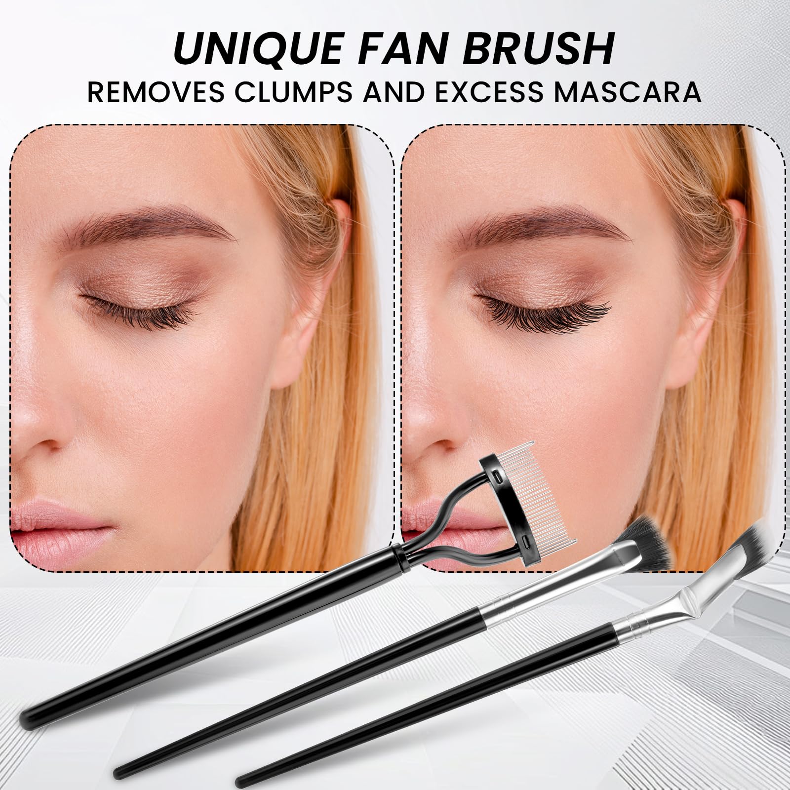 Набір Щіточок для Вій simarro Eyelash Brush Eyelash Comb Set, фото №4