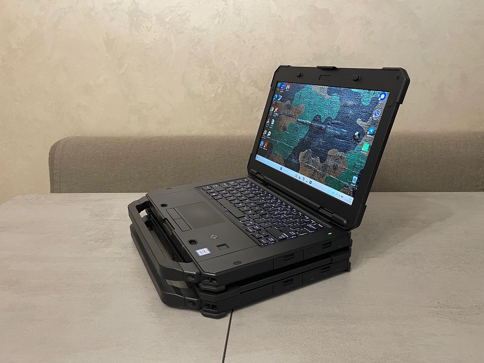 Защищенный ноутбук Dell 5420 Rugged, 14" FHD IPS 1000 nit, i5-8350U, 16GB, 256GB SSD, AMD Radeon RX 540 4GB, фото №3