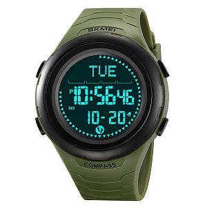 Годинник Skmei 2166AG Army Green synthetic.ua - Фото 1