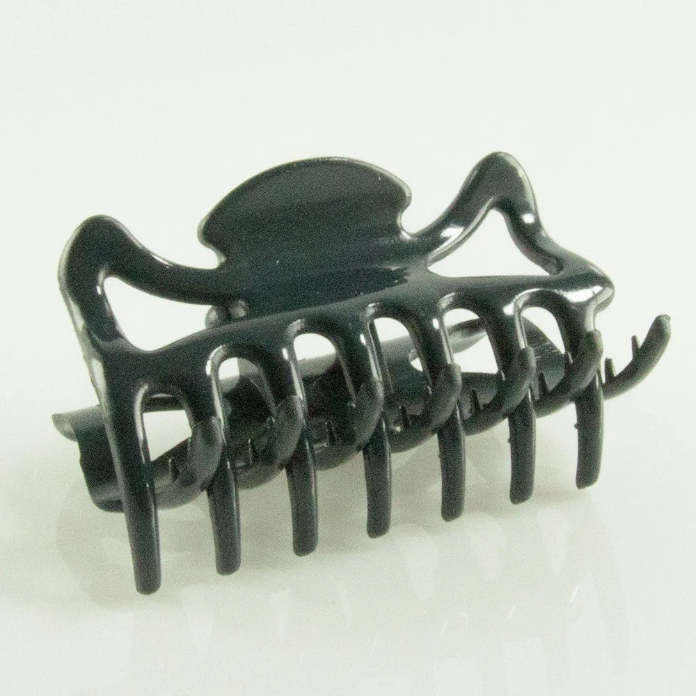 Заколка для волос WeLoveBeads 6 см Грифельно-серый, 2 шт, Сделано в Германии, фото №3