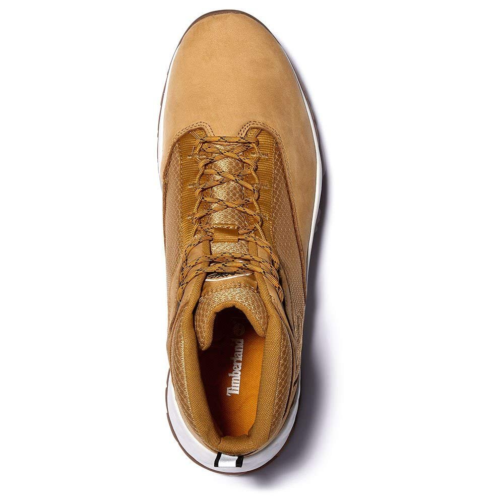Черевики Timberland Greenstride Solar Wave чоловічі на шнурівці неоново-жовті, фото №5