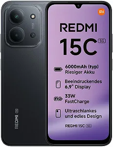 Купить Смартфон Xiaomi Redmi 15C 5G 4/128 GB Midnight Black - Фото 1 Смартфон Xiaomi Redmi 15C 5G 4/128 GB Midnight Black - Фото 1