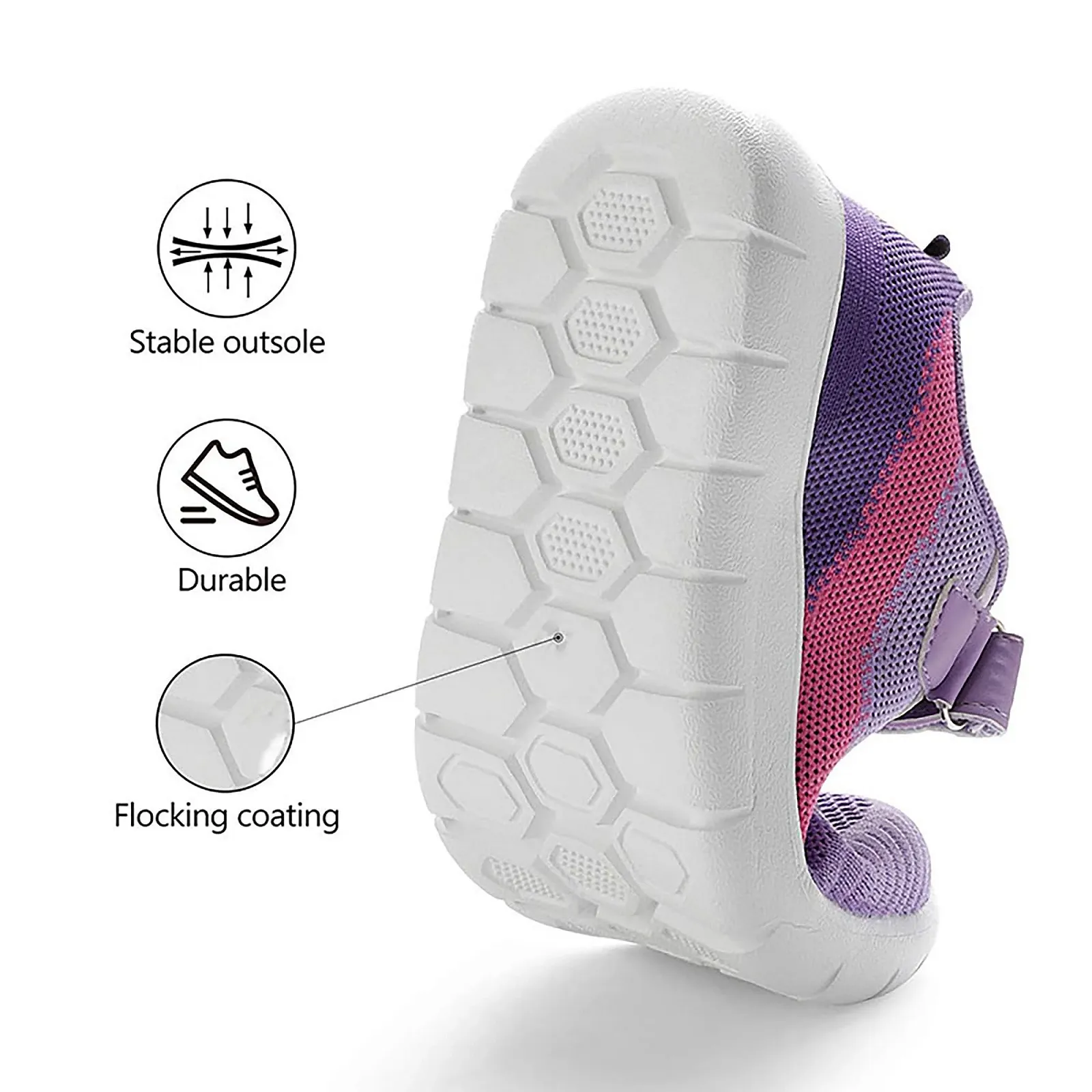 Кросівки DREAM PAIRS та дівчаток, дитячі кросівки, тенісні, дихаючі, для бігу, спортивні, фото №4