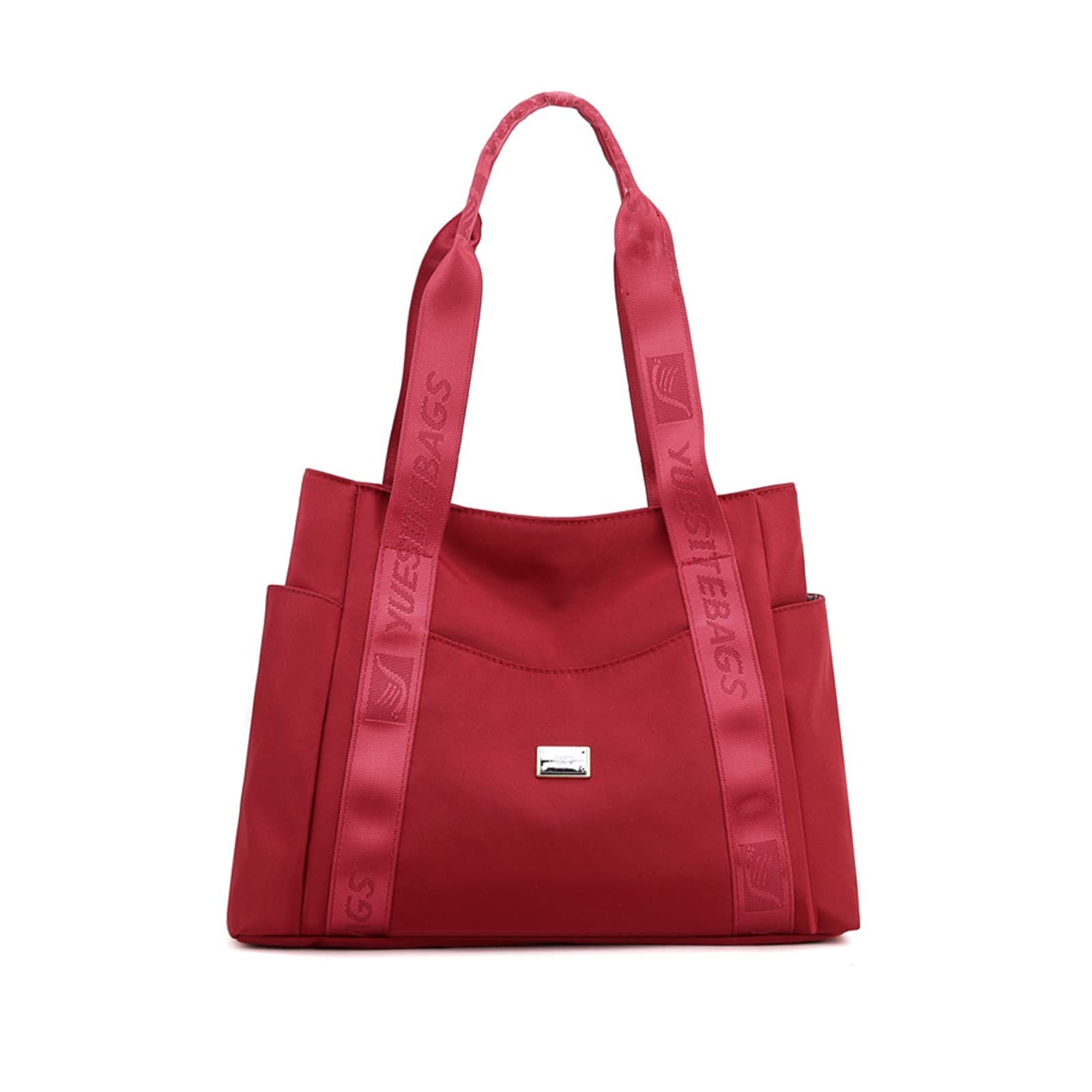 Сумка NICOLE & DORIS Shopper, велика, багатофункціональна, повсякденна, Burgundy, фото №1