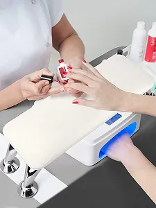 Підставка для рук манікюрна LIONVISON Подушка Білий synthetic.ua - Фото 1