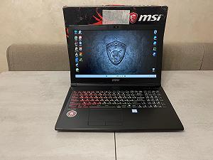 Игровой ноутбук MSI GP62MVR 7RFX Leopard Pro, 15,6" FHD IPS, i7-7700HQ, 16GB, 256GB SSD + 1TB, nVidia GeForce GTX 1060 6GB - Фото 1