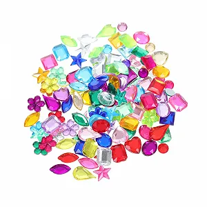 Набір акрилових страз Alien Flatback для нігтів - Фото 1