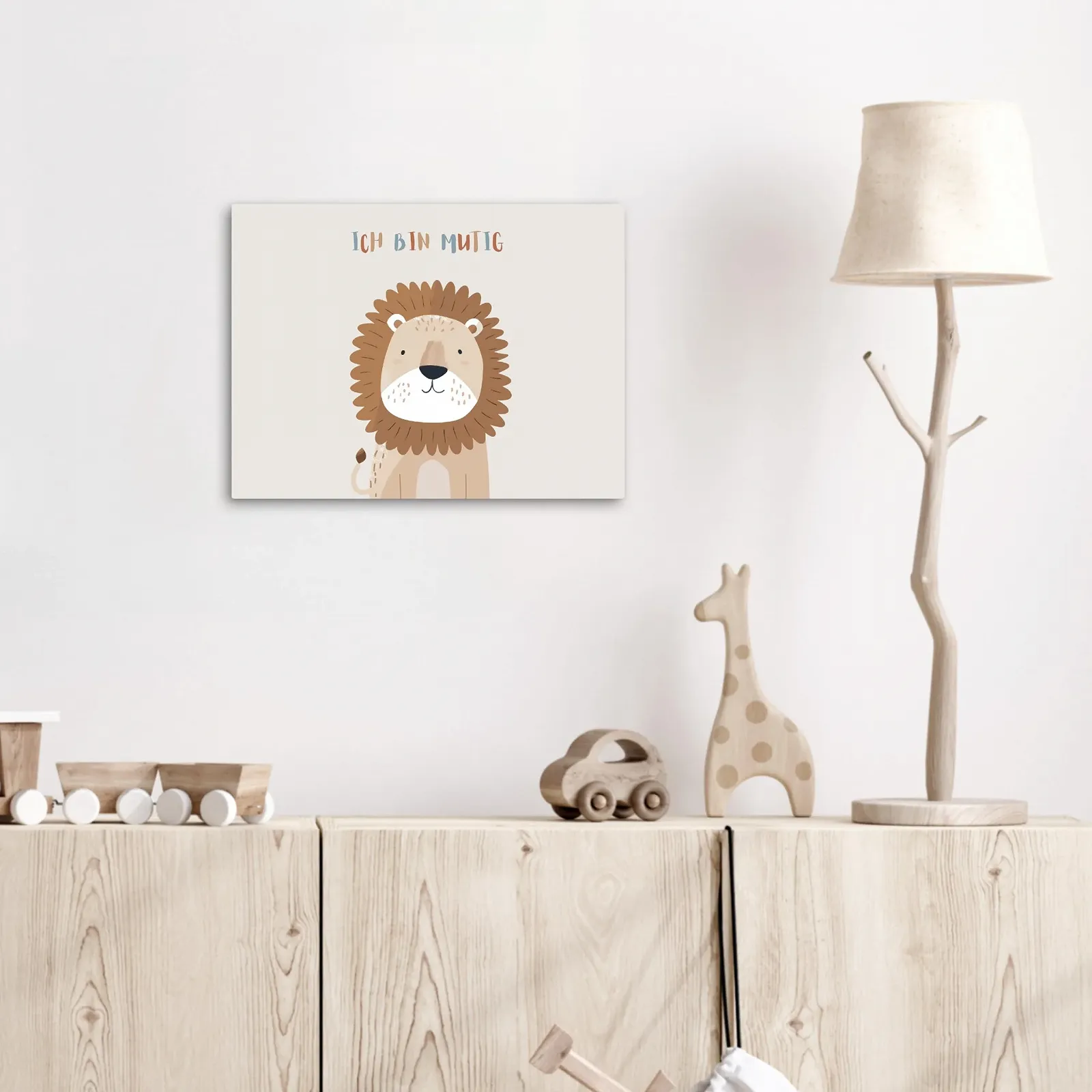 Картина на полотні MuchoWow Lion - I'm Brave Пастель Тварини 40 x 30 см, фото №5 Картина на полотні MuchoWow Lion - I'm Brave Пастель Тварини 40 x 30 см, фото №5