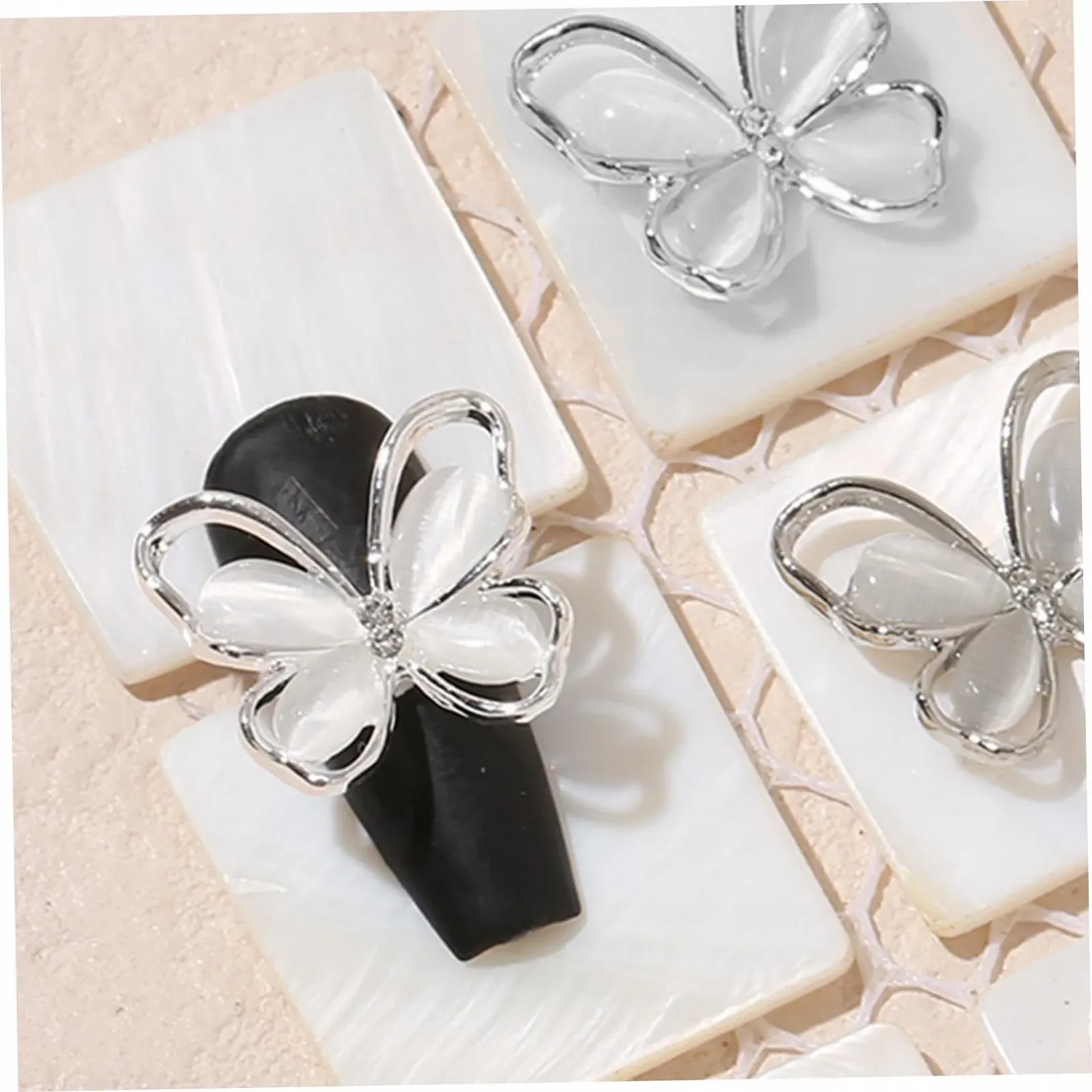 Прикраси Метелики Housoutil 10 шт, фото №9