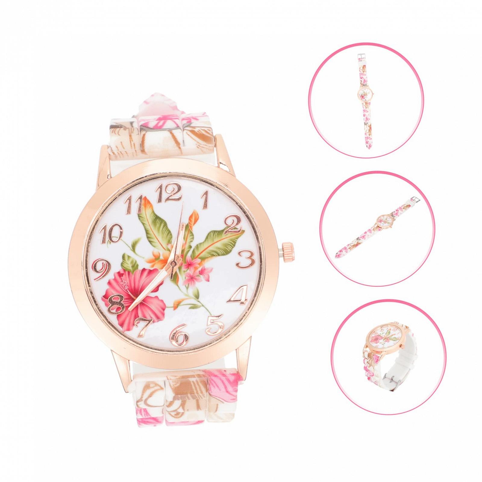 Кварцевые часы PartyKindom для женщин с прочным силиконовым ремешком, фото №5