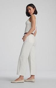 Женские джинсовые штаны MAVI PALOMA Off White Denim - 24 synthetic.ua - Фото 1