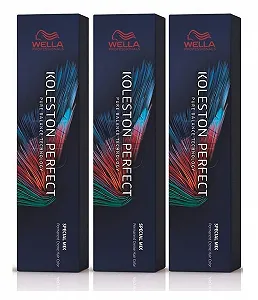 Фарба для волосся Wella Koleston Perfect Me+ KP Special Mix 0/43 Червоний Золотий, набір 3 шт. - Фото 1