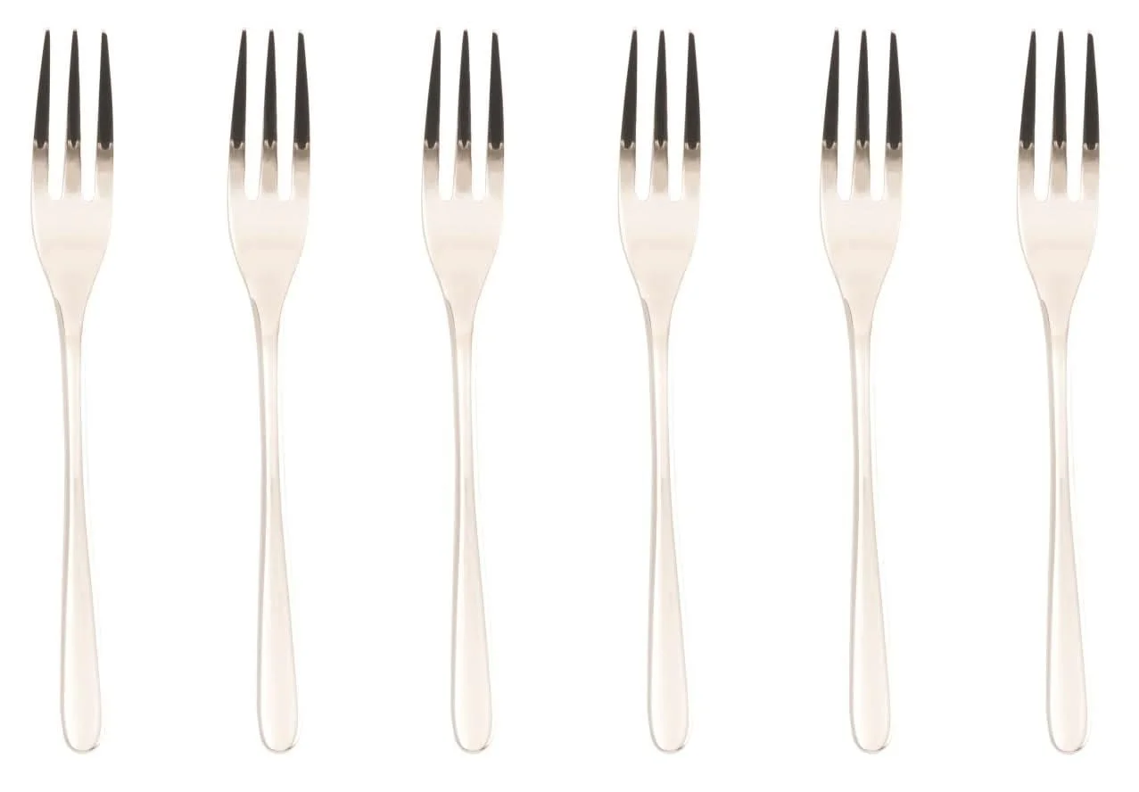 Вилка для торта Rosenthal Sambonet Vintage Button Золотий шампань, 6 шт., фото №1 Вилка для торта Rosenthal Sambonet Vintage Button Золотий шампань, 6 шт., фото №1