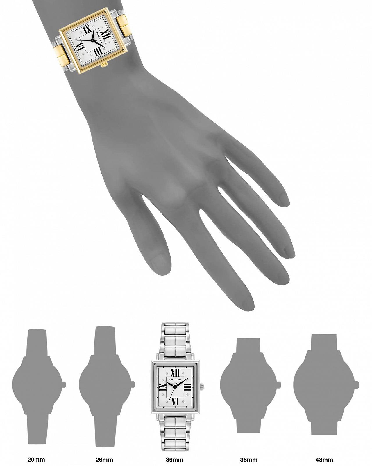 Женские часы-браслет Anne Klein Premium Crystal Accent, фото №4